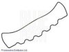BLUE PRINT ADT36709 Gasket, cylinder head cover